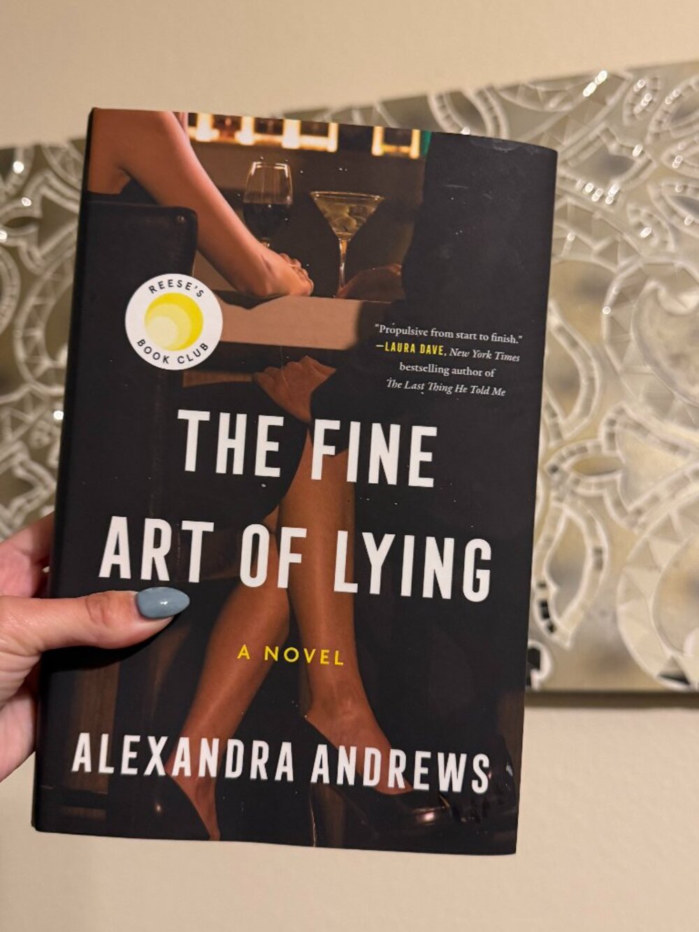 The Fine Art of Lying Hard Cover Book